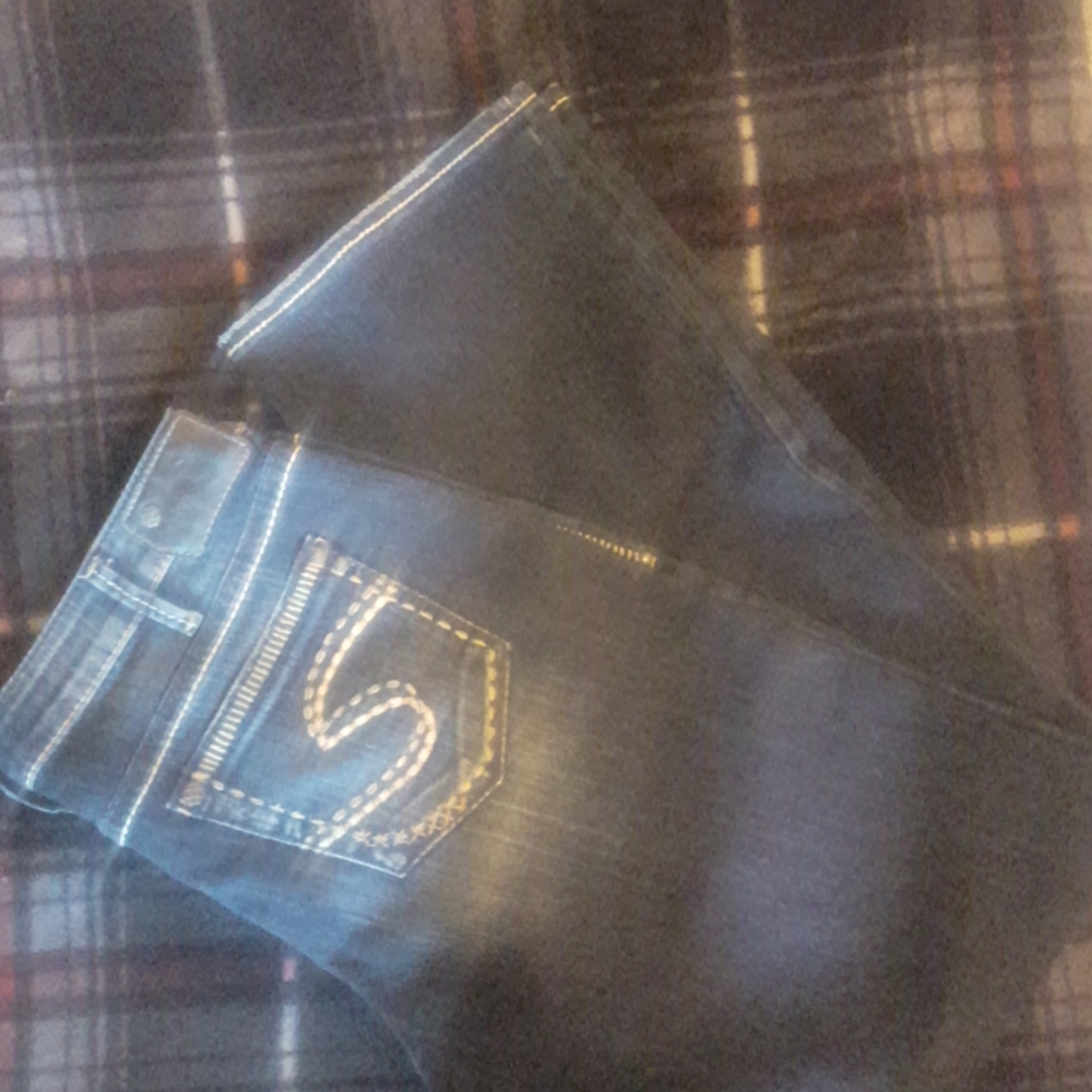 Silver jeans